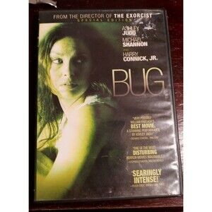BUG (DVD Movie 2006) Ashley Judd, From The Director Of The Exorcist Plays Well